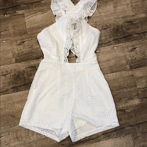 White romper